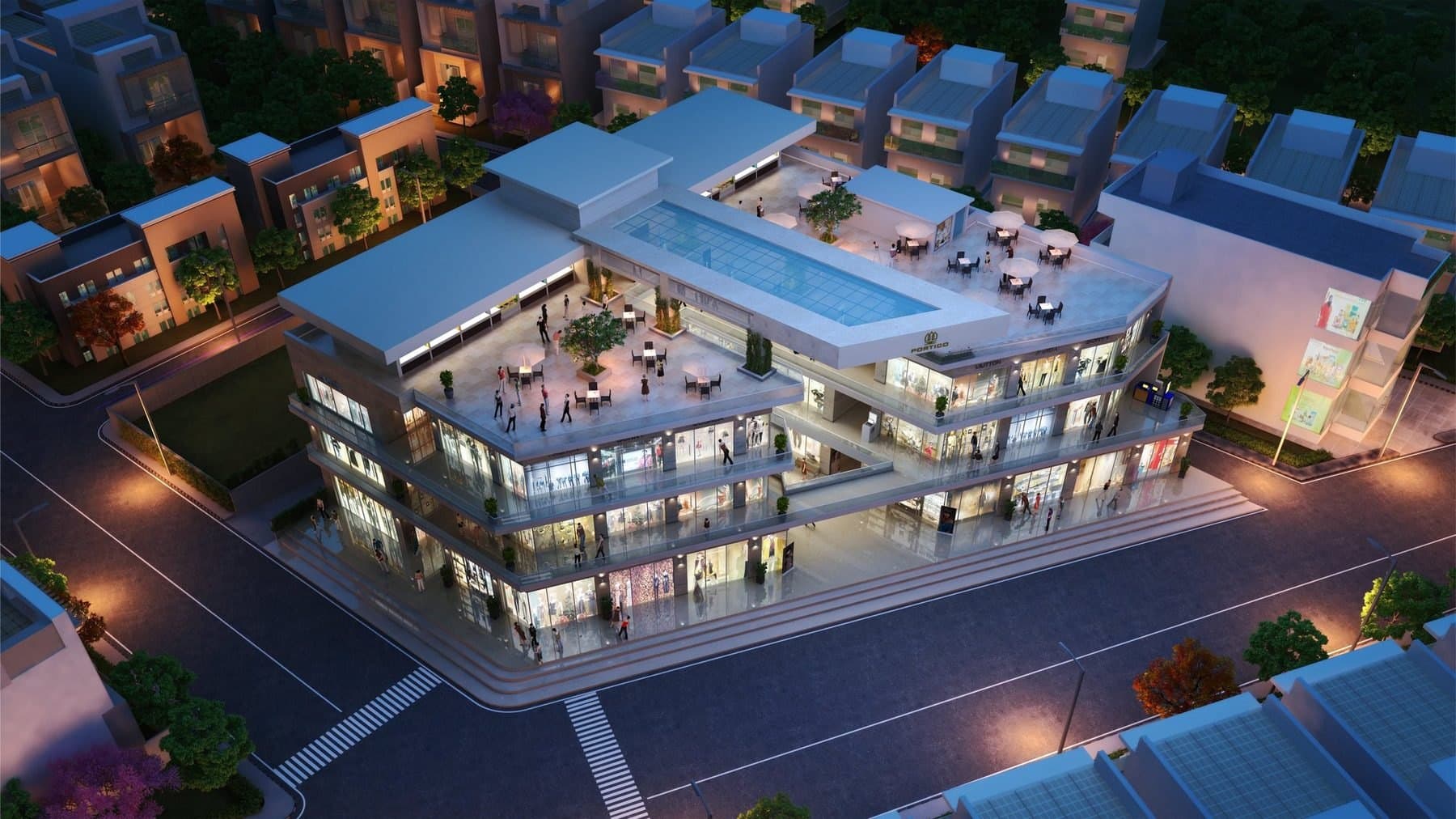 ROF Portico, Sector 36 South Gurugram — Commercial Shops by ROF Group